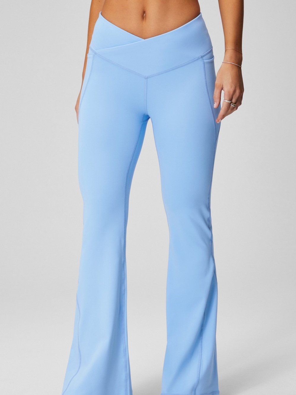 Fabletics Crossover Flare Leggings - Picture 2 of 9